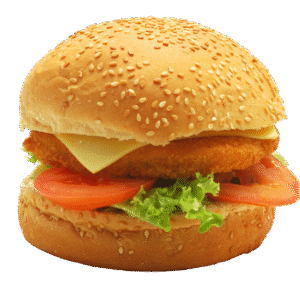 Veg Burger Fries Strip Meal