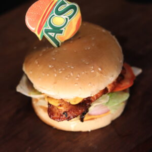 Moroccan Chicken Burger