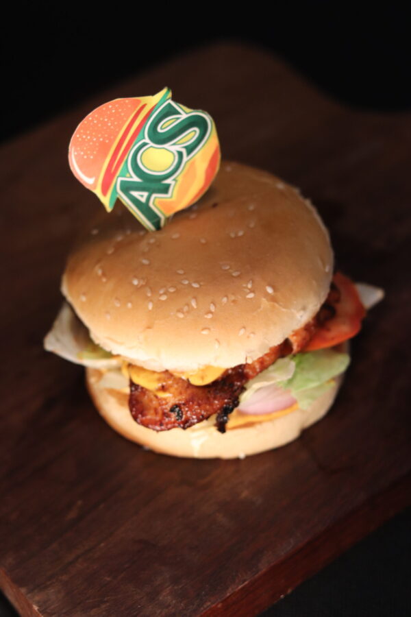 Moroccan Chicken Burger