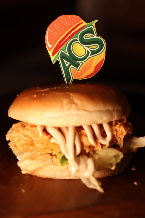 Tandoori Grilled Chicken Burger