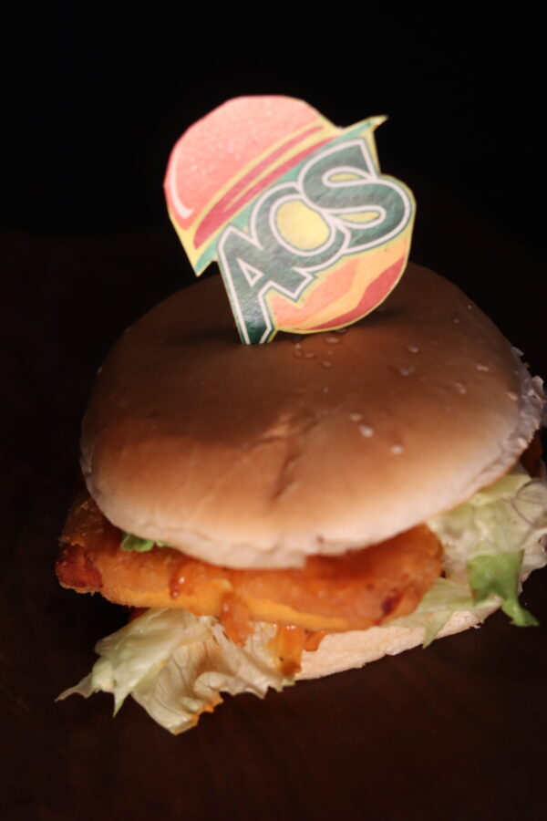 Crispy Chinese Chicken Burger