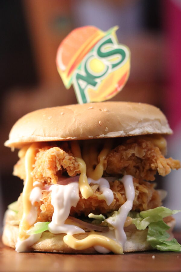 Chicken Hulk Burger