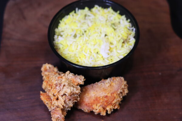 Crispy Chicken Rice Meal
